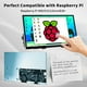 thumbnail image 2 of Monitor HAMTYSAN Raspberry Pi con pantalla táctil HDMI de 10 pulgadas, 2 of 8