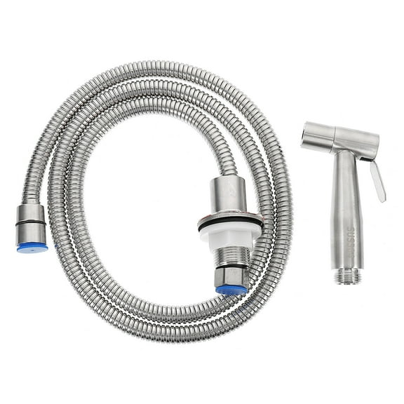 Oahisha 1 Set Stainless Steel Handheld Sprayer Kit Kitchen Sink Sprayer Head Replacement