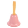 thumbnail image 4 of Christmas Handheld Bell Wood Handle Hand Bell 4.7" Hand Call Bell Xmas Decor, 4 of 6