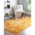 thumbnail image 5 of Unique Loom 3137830 Tapis Rectangulaire 9 x 12 Pi. Salle Garnier Sofia, Orange, 5 of 5