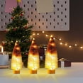 thumbnail image 3 of Ganfancp Árbol de Navidad Brillante Adornos Decoración Navideña Escritorio Mini Árbol Brillante Regalo de Navidad Rebajas Flash Deals 1 X Adorno de Árbol de Navidad Iluminado, 3 of 5