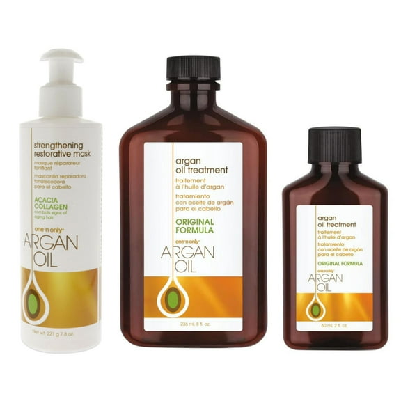ONE N ONLY - Argan Oil - Treatment 8 oz   2 oz   Restorative Mask 7.8 oz
