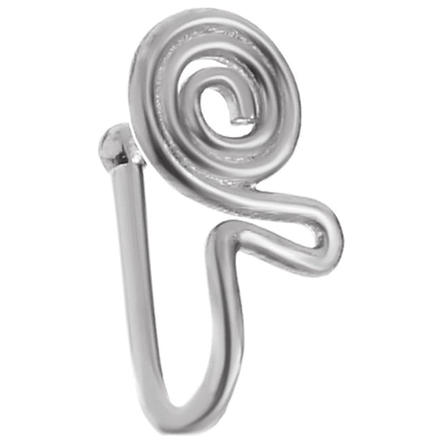 Nose Jewelry Adjustable Non Clip Piercings for Men and Women Rings Hoop Style Unique Nose Jewelry Accessory