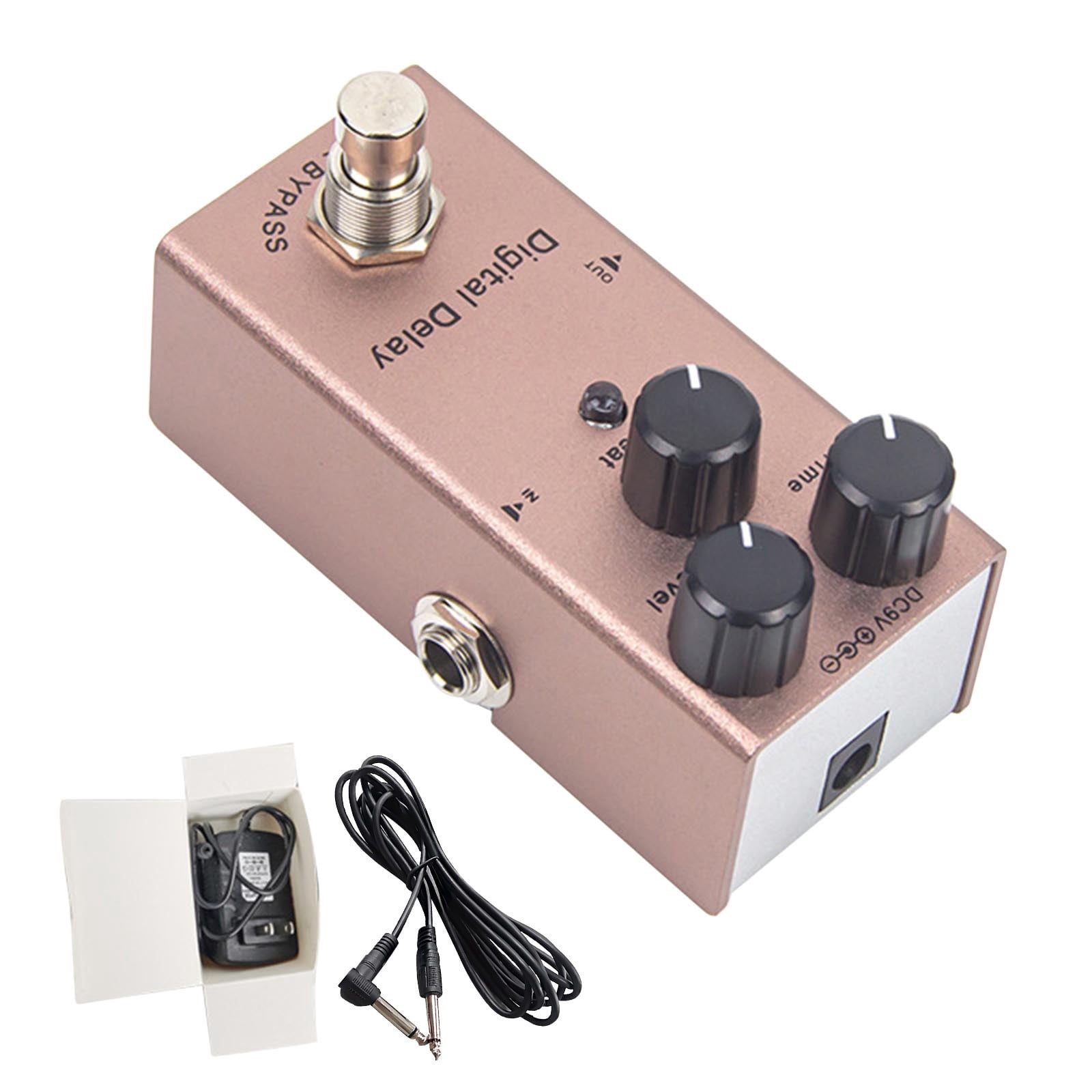 Msgweeeg Guitar Distortion Effects Pedal Metal Overload Reverb Choir Electric Instrument Accessory Sound Effects for Music Performance