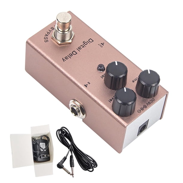 Efectos de guitarra Metal Distortion Overload Reverb Coro Efectos de sonido Accesorios para instrumentos Caqui