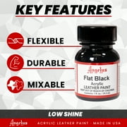 Angelus® Acrylic Leather Paint, 1 oz., Flat Black