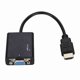 thumbnail image 2 of Portable 1080p HDMI to VGA Adapter Converter Cable & 3.5mm USB Power Cable, 2 of 3