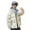 White, variant on Odeerbi Kids Boys Girls Hooded Puffer Jacket Winter Coats Thermal Padded Coat Down Jacket Warm Clothes 5-16 Years Kids Fashion Long Sleeve Hoodie Outerwear Heavy Coat Black