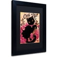 thumbnail image 2 of Trademark Fine Art "Le Chat Noir" Canvas Art by Natasha Wescoat, Black Matte, Black Frame, 2 of 4