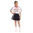 thumbnail image 4 of Hello Kitty Girls Active Graphic Jersey with Short Sleeves, Sizes 4-12, 4 of 7