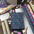 thumbnail image 2 of Birthday Wrapping Paper Rolls for Wedding, Baby Shower, Easter, All Occasion - Flowers, Balloons, Pastel Plaid Gift Wrap Paper (Set of Assorted 6 Rolls: 180 sq. ft. ttl.), 2 of 4