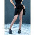 thumbnail image 4 of xiaxaixu Leggings Bas Résille pour Femmes Collants Transparents Colorés à Strass pour Robe Rendez-Vous Tenue de Boîte de Nuit, 4 of 8
