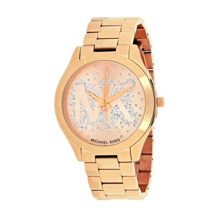 Michael Kors Women's Runway MK3591 Rose Gold Stainless-Steel Plated Quartz Fashion Watch