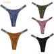 thumbnail image 2 of VANES Lingeries Rhinestone tanga señoras G-string Sexy T-Back mujeres de baja altura con letras calzoncillos deportes cristal mujeres bragas/Multicolorpangjing, 2 of 4