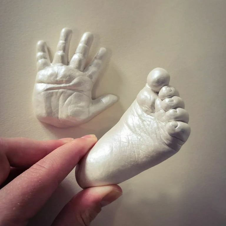 Wovilon Souvenir Hand Casting Kit, DIY Plaster Statue Modeling Kit