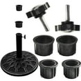 thumbnail image 4 of 6Pc Parasol Base Stand Umbrella Holder Adaptor Tube Bolt Fixing Mount Accessorie, 4 of 7