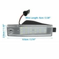 thumbnail image 4 of Yassdwbn 2x LED License Plate Light For Toyota Highlander 2008-13 For Lexus RX300 1999-03, 4 of 5
