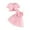 Pink, variant on Chbgutlmr Baby Clothes Girls Dress 2 Piece Sets Kids Ruffle Cardigan Overalls Princess Skirt Cute Outfits