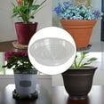 thumbnail image 6 of 5 Pack Clear Plant Water Tray Saucer Drip Trays for Indoors Outdoors, 8 in Plastic Flower Plant Pot Saucer, 6 of 6
