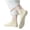 Beige, variant on 8 Pairs Women's Summer Low Cut Socks Breathable Mesh Sweat Absorbent Odor Socks Resistant Yoga Pilates Socks One Size