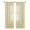 BY, variant on Giaone 2 Panels Rod Pocket Design Sheer Flower Lace Curtains with Scalloped Edges Farmhouses French Privacy Window Drape