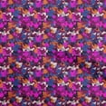 thumbnail image 1 of oneOone Rayon Fuschia Pink Fabric Abstracts Craft Projects Decor Fabric Printed By The Yard 56 Inch Wide, 1 of 5