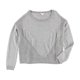 thumbnail image 1 of Suéter de punto Aeropostale para mujer gris extragrande, 1 of 1