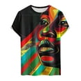 thumbnail image 4 of Tops para hombre, blusas y camisas de manga corta con cuello redondo para hombre Camisa de manga corta estampada para hombre Top/camisa de manga corta con cuello redondo Tops para hombre, 4 of 4