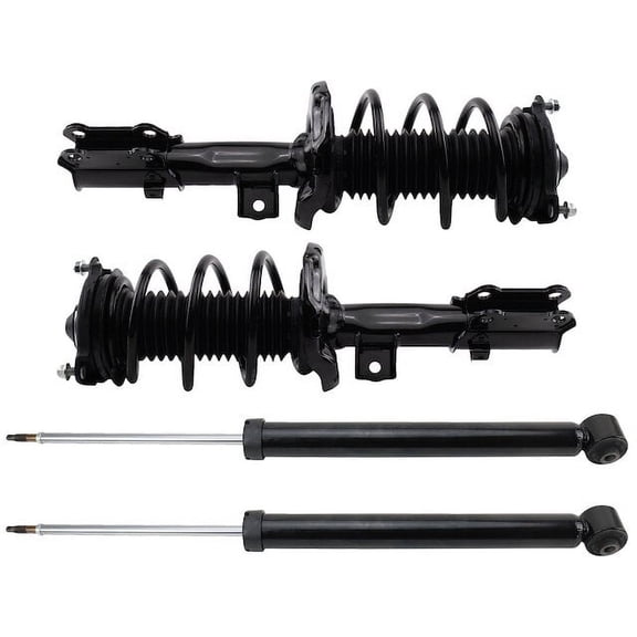 Front and Rear Shock Strut and Coil Spring Kit 4 Piece - Compatible with 2018 - 2023 Hyundai Kona 2019 2020 2021 2022