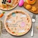 thumbnail image 5 of Platos de papel con forma de conejito y huevo de Pascua | Platos desechables para fiesta (10 unidades) | Vajilla navideña de 23 cm para decoraciones y celebraciones de Pascua | Diseños de dibujos, 5 of 6