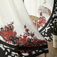 thumbnail image 6 of Lantern Plum Blossom Retro Gauze Curtains For Children's Bedroom Kitchen Screen For Living Room Holiday r Voile Curtain, 6 of 7