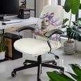 thumbnail image 2 of Renewold Office Chair Cover Decorative Rotating Chair Slipcover Stretch Soft Chair Protector Cover for Desk Computer Chair for Easter Decor, Retro Easter Bunny Egg Bow, S, 2 of 7