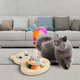 thumbnail image 4 of Tocadiscos De Madera Para Gatos , Palo De Plumas, Juguete Interactivo en gato Yuyangstore Tocadiscos para gatos, 4 of 8