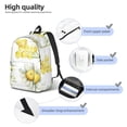 thumbnail image 5 of Easygd Sweet Honey Canvas Backpack: Stylish, Lightweight, and Versatile with Large Capacity and Adjustable Straps –, 5 of 7