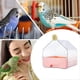 thumbnail image 3 of Hanging Bird Bath Cube Light Pink for Small Birds 15.5x15x14.8cm Canary Budgerigar Parrots Cockatiel Lovebird Accessory, 3 of 5