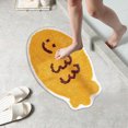 thumbnail image 6 of xaoyunyn Special Shaped Taiyaki Imitation Wool Bathroom Mat Super Absorbent Non Slip Floor Mat for Living Room,Kitchen Entryway Easy to Clean,Soft Texture, 6 of 6