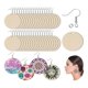 thumbnail image 1 of 400PCS Wooden Unfinished Blank Round Earring Set DIY Wooden Personalized Earring Pendant, 1 of 4