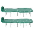 thumbnail image 2 of Garden Lawn Aerator Shoes - Green Loop and Hook Design, 2 of 15