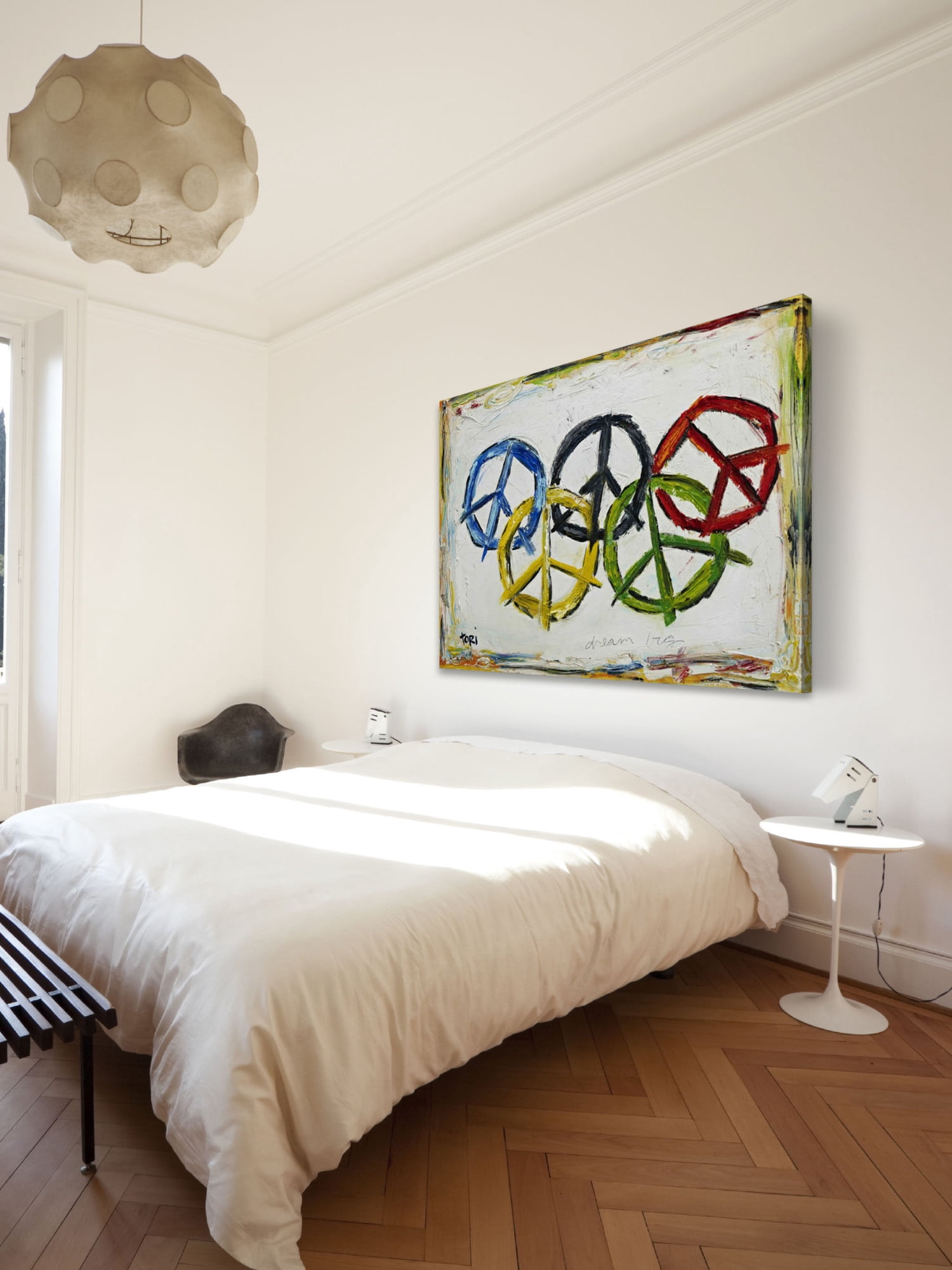 Marmont Hill "Dream Big" by Tori Campisi Painting Print on Canvas
