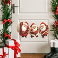 thumbnail image 4 of Santa Claus Christmas Wall Sticker – Removable Window Decal for Bedroom, Living Room, Kids Room – Self-Adhesive Festive Decoration for Holiday Home Decor, 4 of 5