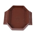 thumbnail image 3 of Piscina para reptiles, cuenco de agua para tortugas, adorno para acuario, decoración para pecera, plato de alimentación, comedero para tortugas y Rojo oscuro, 3 of 8