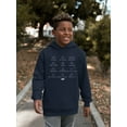 thumbnail image 2 of Zodiac Smiley Signs - Astrological Horoscope Emoji Youth's Hoodie, 2 of 4