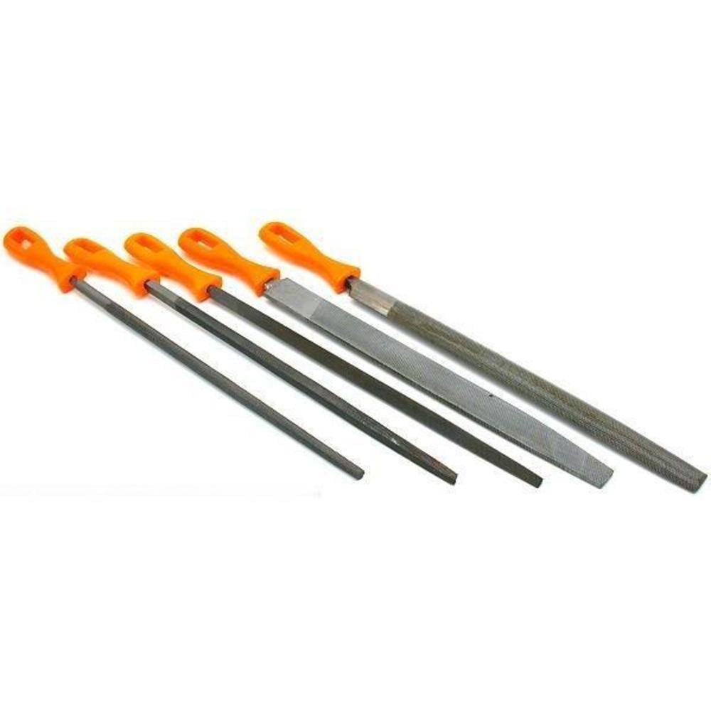 5 Large Files Metalsmith Metal Filing Hand Tools 10