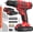 Pink, variant on Pulituo 20V Cordless Drill Driver Kit, Home Tool Set with 20V Lithium-Ion Drill, 119PCS All-Purpose Kit, 21+1 Torque, 2-Speed, DIY & Home Repairs Yellow