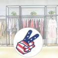 thumbnail image 4 of 6 uds bandera americana DIY parche bordado de tela pegatina para coser accesorios de ropa, 4 of 10