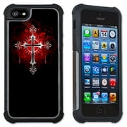 Fancy Cross - Maximum Protection Case / Cell Phone Cover with Cushioned Corners for iPhone 6 & iPhone 6S