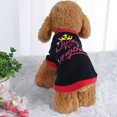 thumbnail image 2 of Camisa para mascotas primavera otoño, ropa para perros cachorros y gatos pequeños, chaleco impreso, talla L #4, 2 of 7