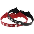 thumbnail image 3 of 4 Pcs Ras-de-Cou d'Halloween Mignon en Forme de Chauve-Souris Collier Ras-de-Cou Ajustable Ras-de-Cou de Fête pour Femmes, 3 of 10