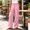Pink, variant on IUYRTFE Women Solid Color Elastic Waist Straight Leg Pants with Pockets for Casual Daily Wear