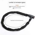 thumbnail image 1 of 120cm Mountain Bike Bicycle Lock Anti-Theft Key Lock Mountain Bike Electric Bike Chain Lock, 1 of 5